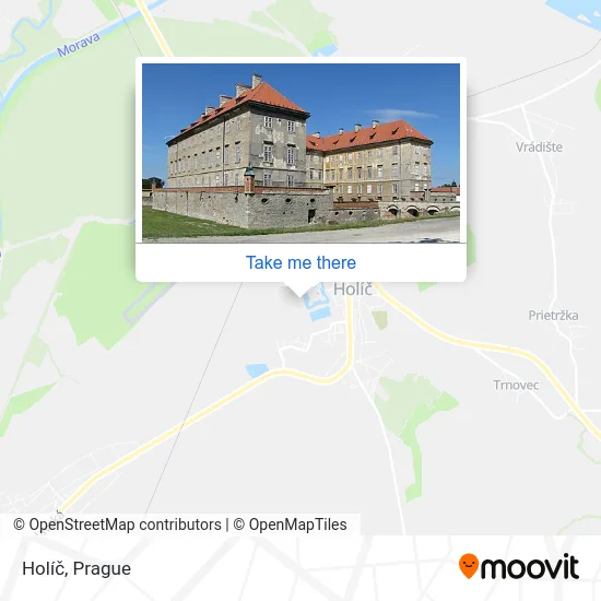 Карта Holíč