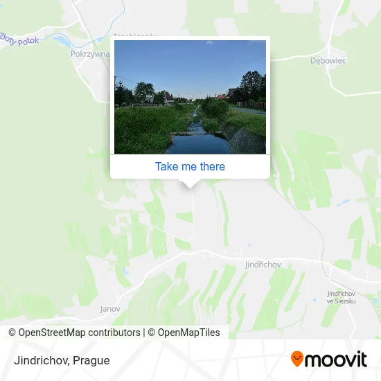 Карта Jindrichov