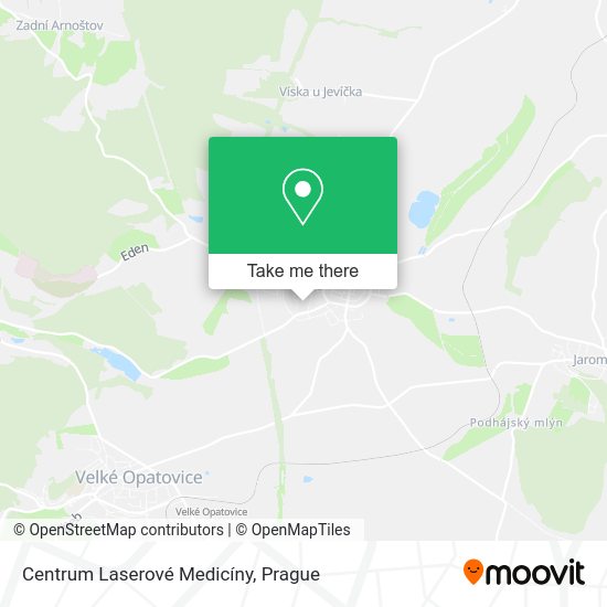 Centrum Laserové Medicíny map