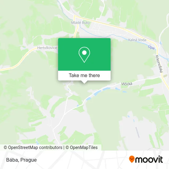 Карта Bába