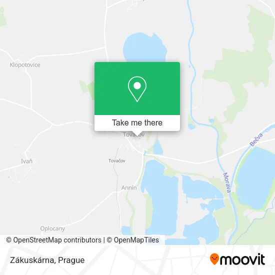 Карта Zákuskárna