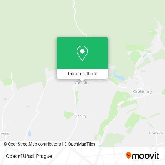 Obecní Úřad map