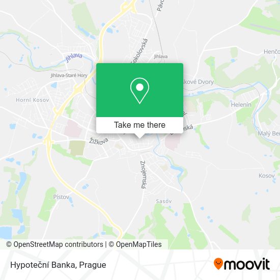 Hypoteční Banka map