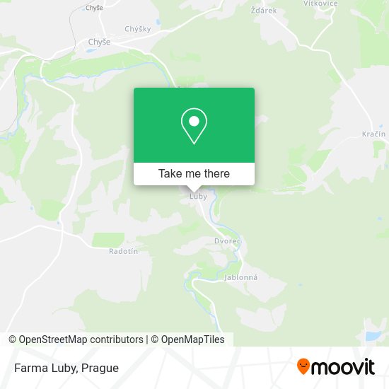 Farma Luby map