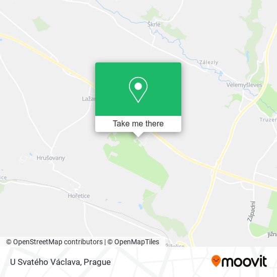 U Svatého Václava map
