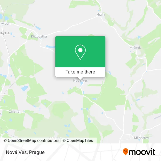 Карта Nová Ves
