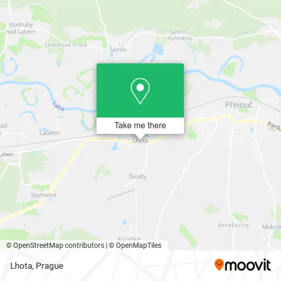 Карта Lhota