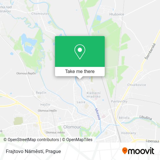 Frajtovo Náměstí map