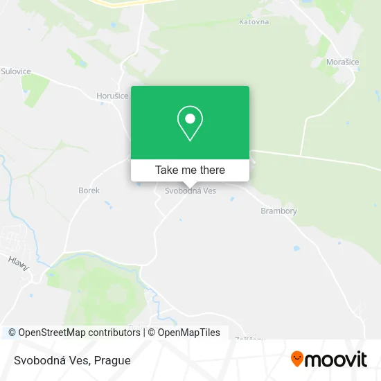Карта Svobodná Ves