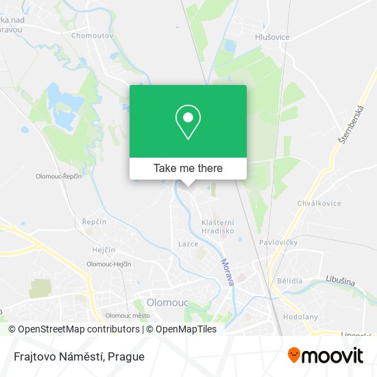 Frajtovo Náměstí map