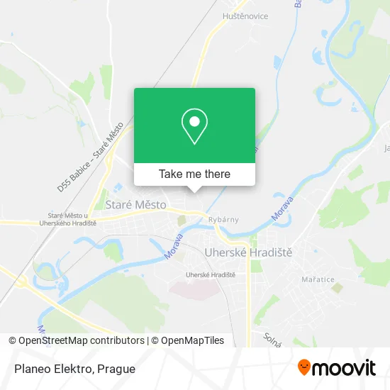 Карта Planeo Elektro