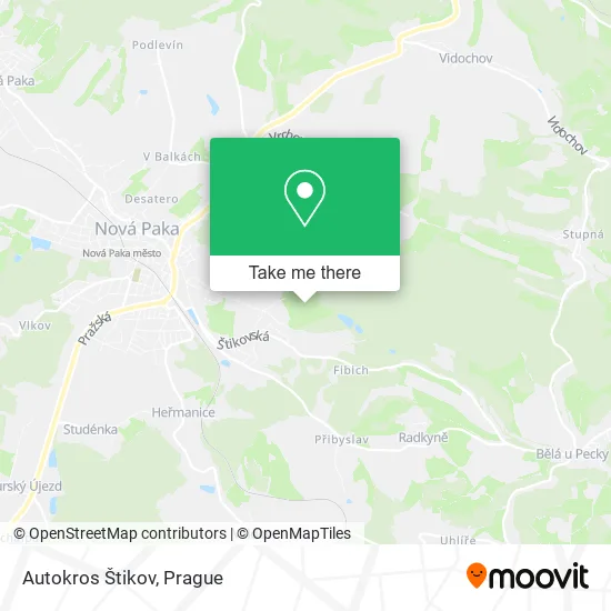 Карта Autokros Štikov