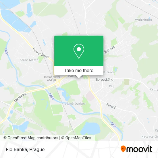 Карта Fio Banka