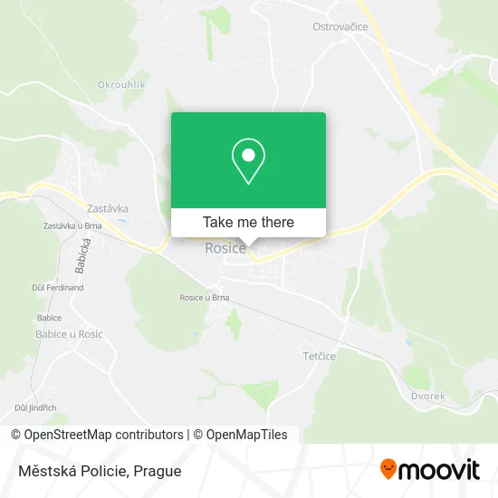 Карта Městská Policie