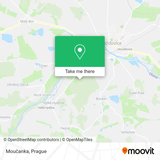 Карта Moučanka