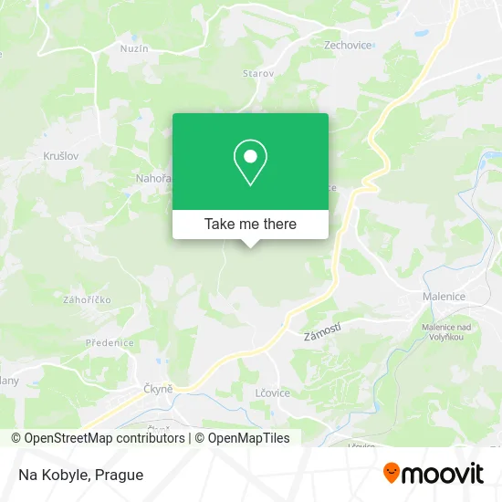 Карта Na Kobyle