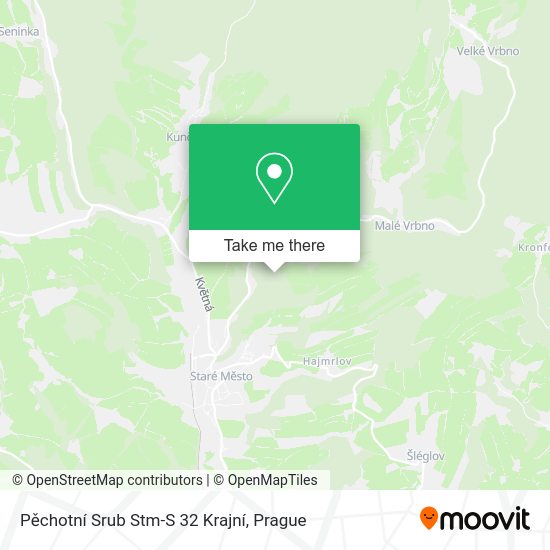 Pěchotní Srub Stm-S 32 Krajní map