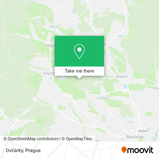 Карта Ovčárky