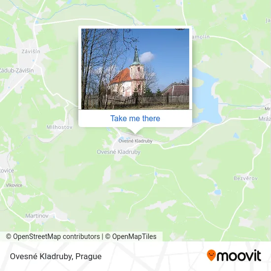 Карта Ovesné Kladruby