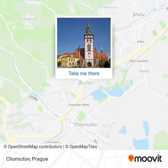 Карта Chomutov