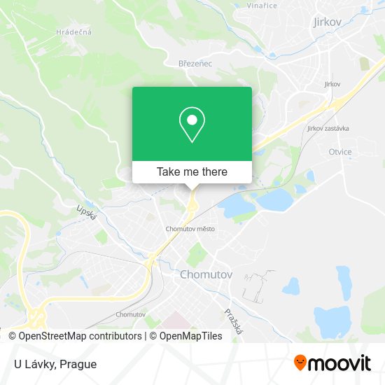 Карта U Lávky