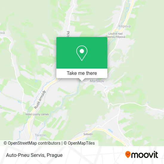 Карта Auto-Pneu Servis