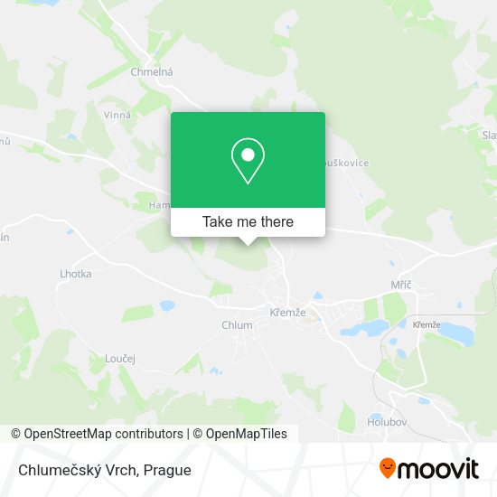 Chlumečský Vrch map