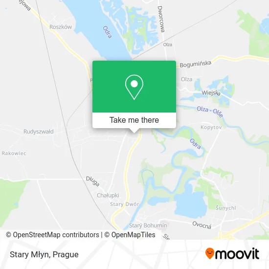 Карта Stary Młyn