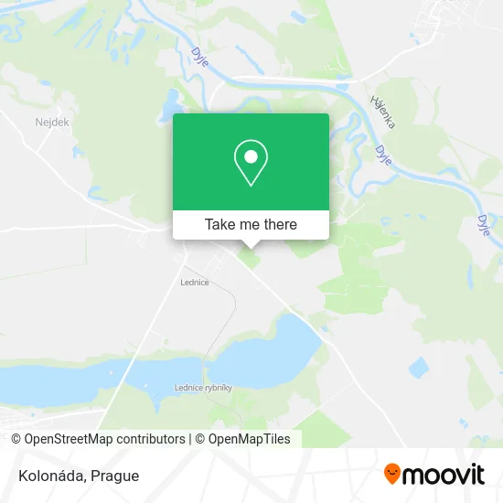 Карта Kolonáda