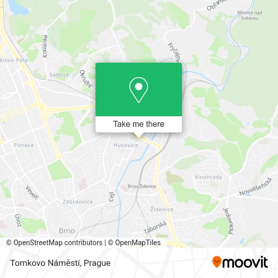Tomkovo Náměstí map