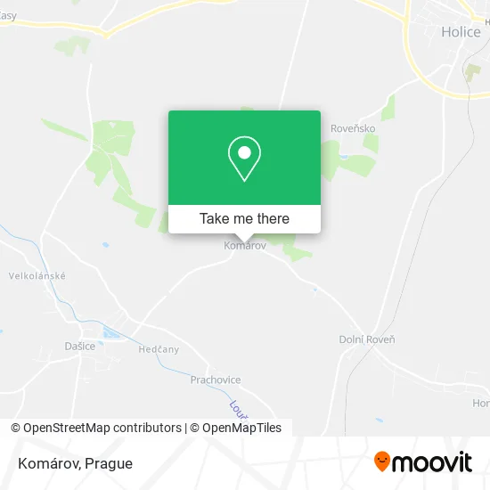 Карта Komárov