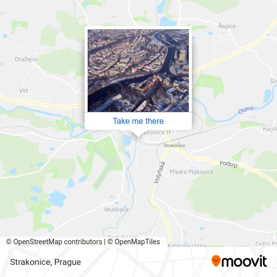 Карта Strakonice