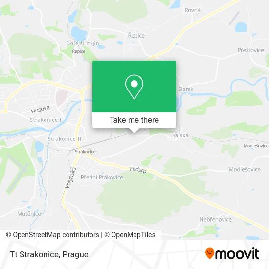 Карта Tt Strakonice