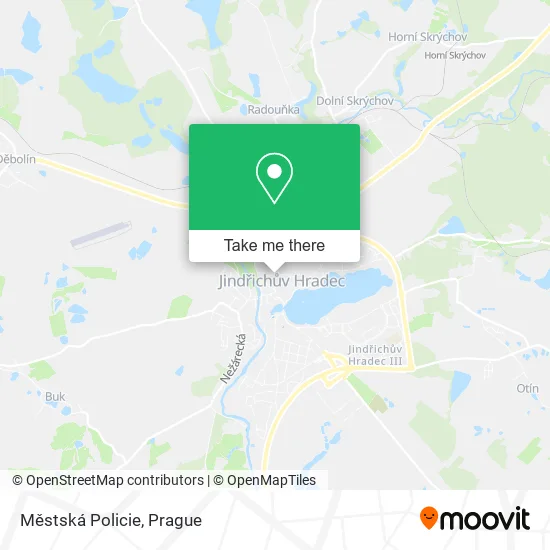 Карта Městská Policie