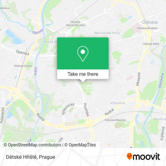 Dětské Hřiště map