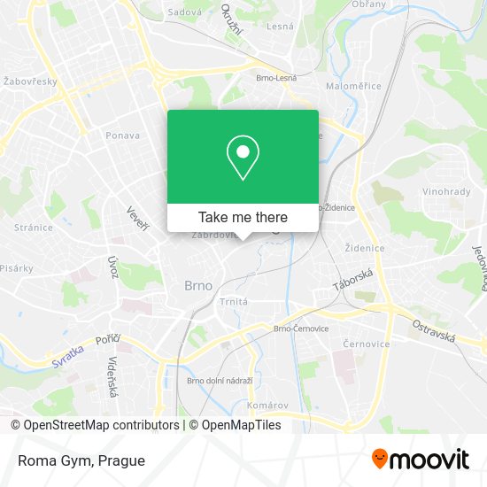 Roma Gym map