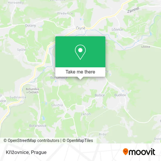 Křížovnice map
