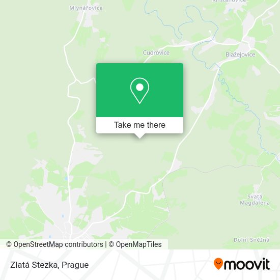 Карта Zlatá Stezka