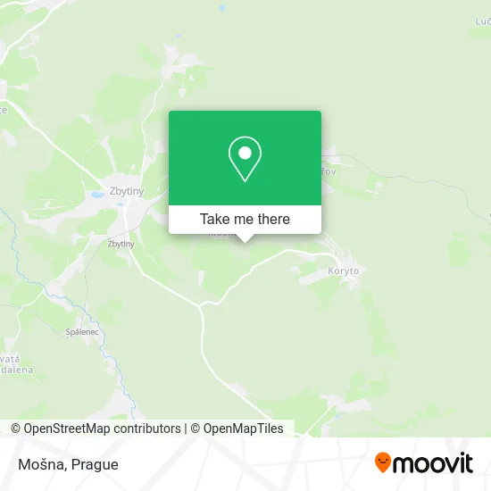 Карта Mošna