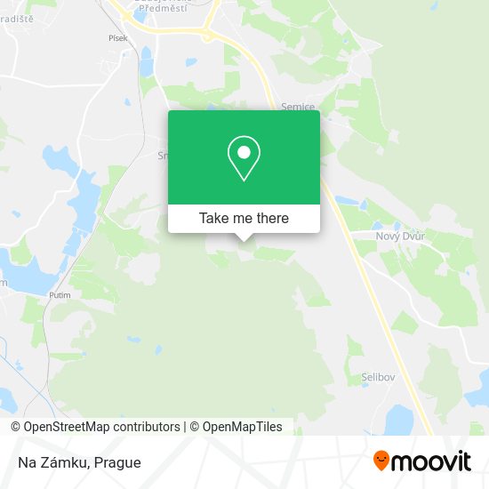 Карта Na Zámku