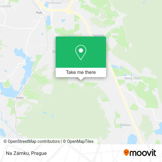 Карта Na Zámku