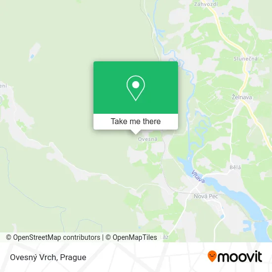 Карта Ovesný Vrch