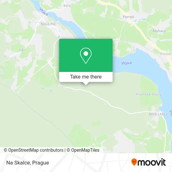 Карта Na Skalce