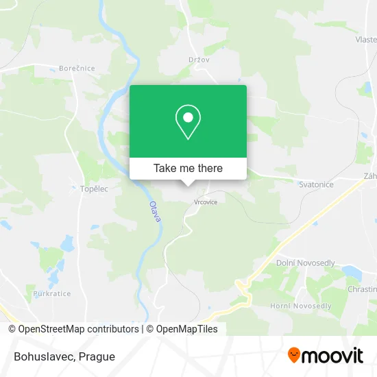 Карта Bohuslavec