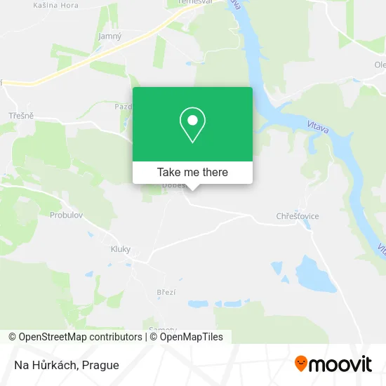 Карта Na Hůrkách