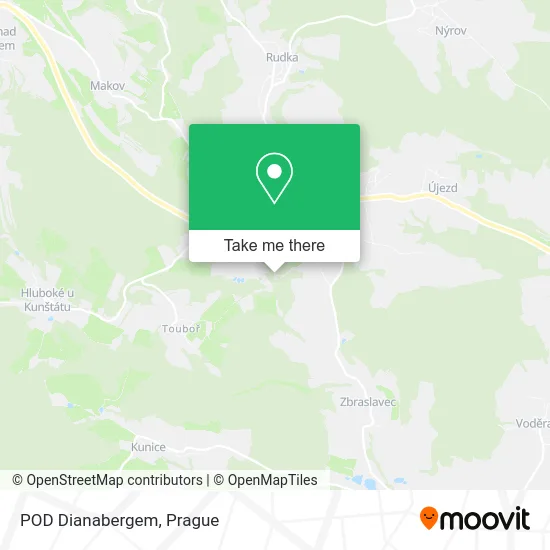 Карта POD Dianabergem