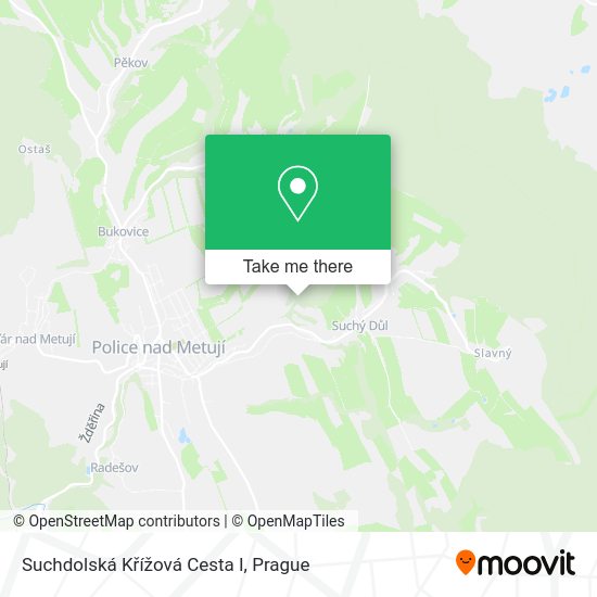 Suchdolská Křížová Cesta I map