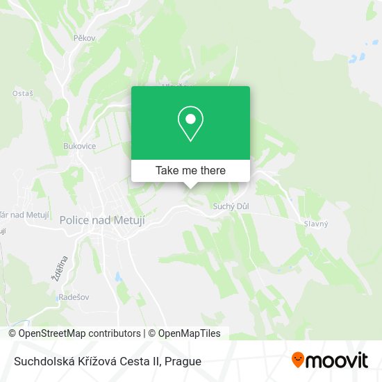 Suchdolská Křížová Cesta II map