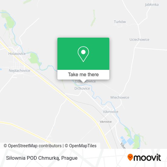 Siłownia POD Chmurką map