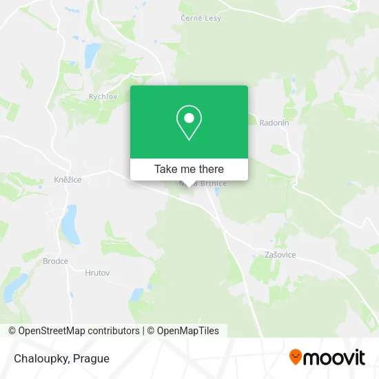 Карта Chaloupky